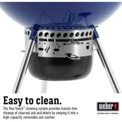 Barbecue Charbon Master-Touch Gbs 5750 - Ocean Blue - WEBER -Célèbre Barbecue Magasin barbecue charbon master touch gbs 5750 57 cm ocean blue 3