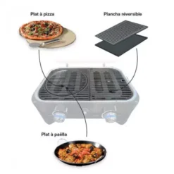 Campingaz Barbecue Gaz à Poser Attitude Lx Noir 2100 + Housse -Célèbre Barbecue Magasin barbecue gaz a poser attitude lx noir campingaz 6