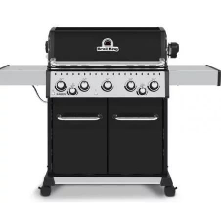Barbecue Gaz Baron 590 Black Avec Plancha BROIL KING 3 Barbecue Gaz Baron 590 Black Avec Plancha BROIL KING