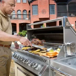 Napoleon Barbecue Gaz Naturel Pro 665 4 Bruleurs + Sizzle Lateral + Fumoir -Célèbre Barbecue Magasin barbecue gaz naturel pro 665 4 bruleurs sizzle lateral fumoir 4