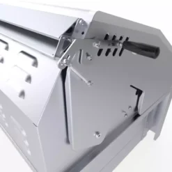 Barbecue Encastrable Hybride Charbon De Bois & Gaz 42" - 106cm - SUNSTONE -Célèbre Barbecue Magasin barbecue hybride gaz charbon de bois 76cm 12