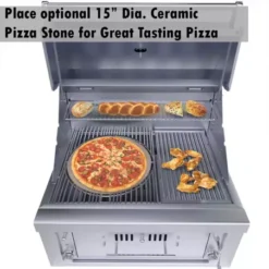 Barbecue Encastrable Hybride Charbon De Bois Et Gaz 30" - 76cm - SUNSTONE 17 Barbecue Encastrable Hybride Charbon De Bois Et Gaz 30" - 76cm - SUNSTONE -Célèbre Barbecue Magasin barbecue hybride gaz charbon de bois 76cm 7