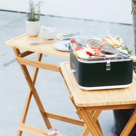 Barbecue Nomade Carlo Army Green - BARBECOOK 4 Barbecue Nomade Carlo Army Green - BARBECOOK – Image 2