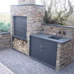 Barbecue Sud-Africain Braai Encastrable Supreme 1000 -Célèbre Barbecue Magasin barbecue sud africain braai built in 1000 3