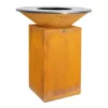 Brasero OFYR Classic 85 Plancha Acier Corten Pied 75cm 2 Brasero OFYR Classic 85 Plancha Acier Corten Pied 75cm -Célèbre Barbecue Magasin brasero ofyr classic 85 acier cortene
