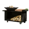 Brasero OFYR Island Black 100 Pro Bois Teck 2 Brasero OFYR Island Black 100 Pro Bois Teck -Célèbre Barbecue Magasin brasero ofyr island black 100 pro bois teck