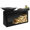 Brasero OFYR Island Black 85 Céramique Gris Anthracite -Célèbre Barbecue Magasin brasero ofyr island black 85 ceramique gris anthracite