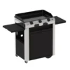 Chariot Plancha Fusion 75 Noir / Inox 2024 - ENO -Célèbre Barbecue Magasin chariot ferme 2023 pour plancha fusion 75 noir inox eno