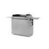 Chariot Premium 75 Inox Fermé - FORGE ADOUR -Célèbre Barbecue Magasin chariot plancha premium inox ferme 75