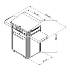 Pack Combo Plancha Electrique 65 Noir & Inox Avec Capot Noir - ENO 7 Pack Combo Plancha Electrique 65 Noir & Inox Avec Capot Noir - ENO -Célèbre Barbecue Magasin combo plancha electrique enosign 65 acier noir inox 2