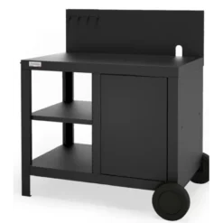 Desserte Signature Allure Acier Noire