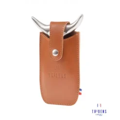 L'Étui De David Cuir Cognac Pour Fourchette TRIDENS -Célèbre Barbecue Magasin etui cuir camel pour fourchette tridens 2