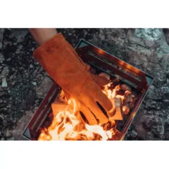 Gants Cuir (La Paire) - HOFATS -Célèbre Barbecue Magasin gants cuir la paire hofats 2