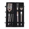 Mallette 4 Pieces Inox Pour BBQ -Célèbre Barbecue Magasin malette 4 pieces inox pour bbq