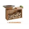 Pack De Noël Brasero OFYR Island 85 Bois Teck -Célèbre Barbecue Magasin pack black friday brasero ofyr island 85 bois teck