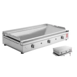 Pack Plancha Gaz PLANET Chef 80 + Capot à Charnieres 7 Pack Plancha Gaz PLANET Chef 80 + Capot à Charnieres -Célèbre Barbecue Magasin pack plancha chef 80 capot a charnieres 2