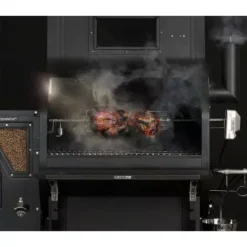 Rôtissoire Pour Barbecue à Pellets LEDGE & PEAK - GMG -Célèbre Barbecue Magasin rotissoire pour barbecue a pellets ledge peak gmg 2